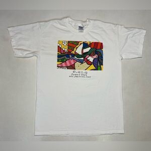 VINTAGE 44th Coconut Grove Art Festival 2007 Graphic T-shirt Men Medium White